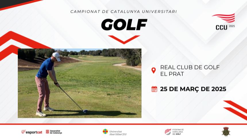 El Campionat de Catalunya Universitari de Golf arriba al Real Club de Golf El Prat